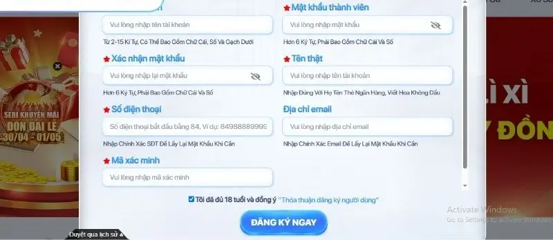Hướng dẫn Đăng ký nhà cái Rik88 - Những Bước Quan Trọng Để Tham Gia