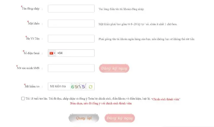 Hướng dẫn Đăng ký nhà cái Rik88 - Những Bước Quan Trọng Để Tham Gia