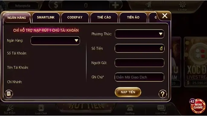 Hướng dẫn Nạp Tiền nhà cái Rik88 - Cách Thức Đơn Giản Để Khởi Đầu Trải Nghiệm Chơi Cá Cược